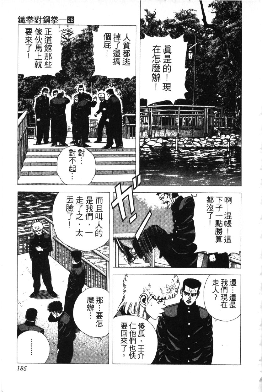 《铁拳对钢拳》漫画 无赖布鲁斯28卷