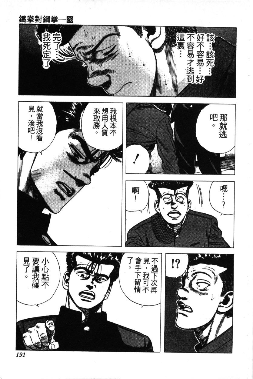 《铁拳对钢拳》漫画 无赖布鲁斯28卷