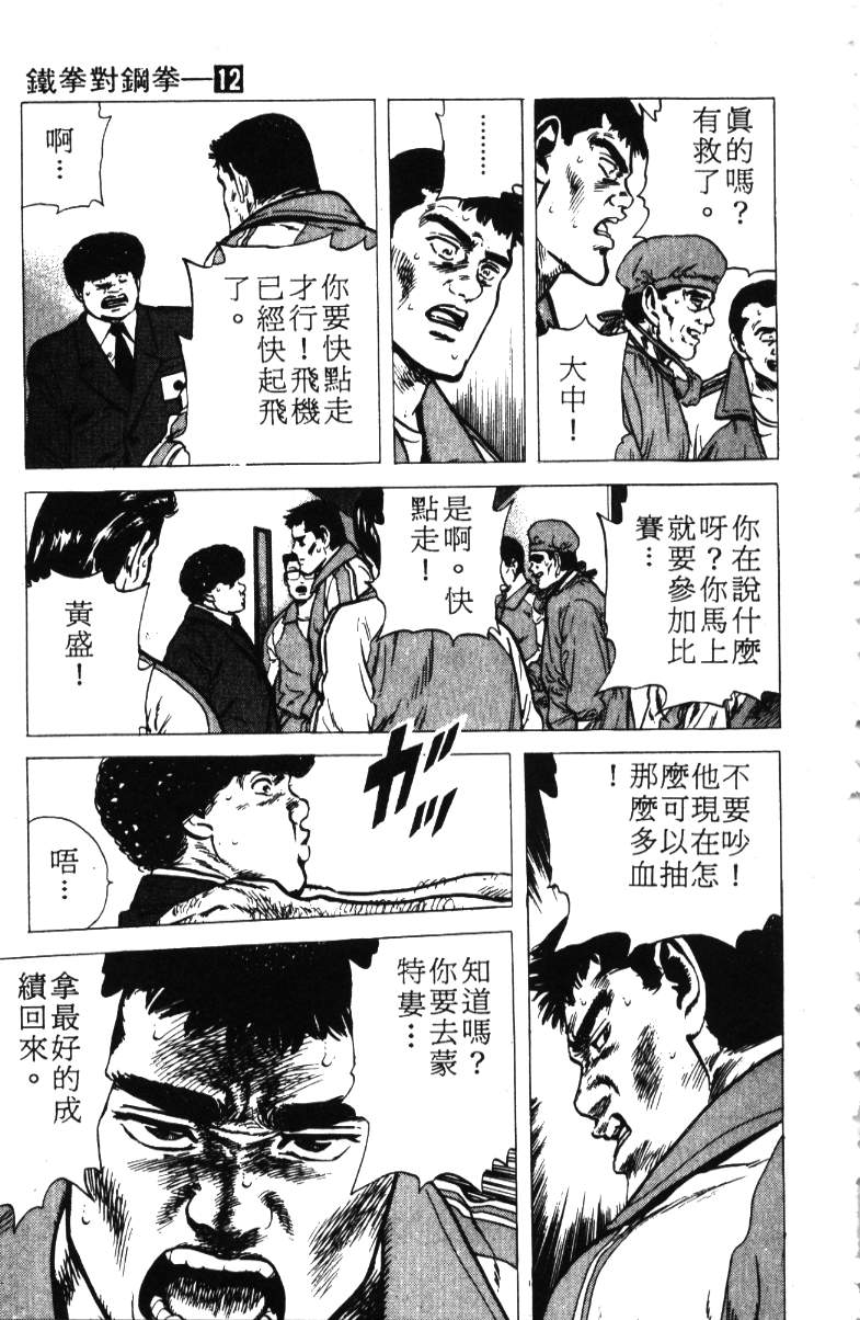 《铁拳对钢拳》漫画 无赖布鲁斯12卷