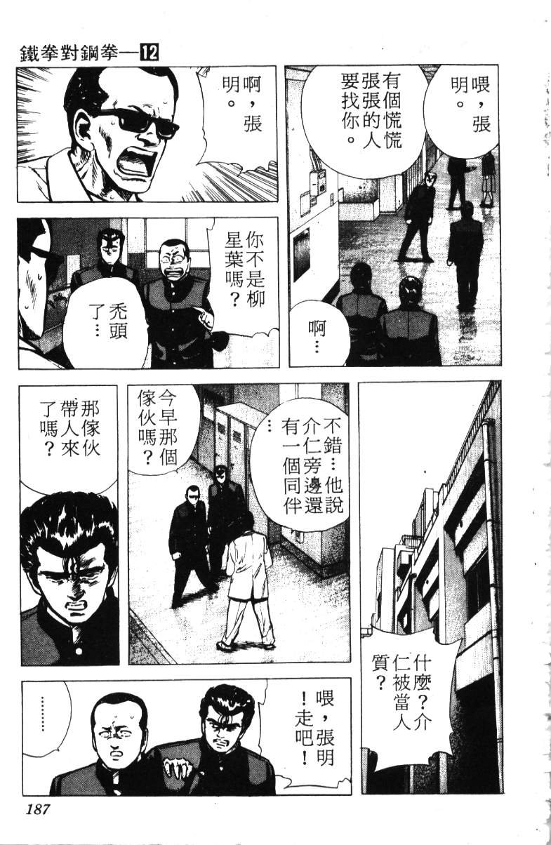 《铁拳对钢拳》漫画 无赖布鲁斯12卷