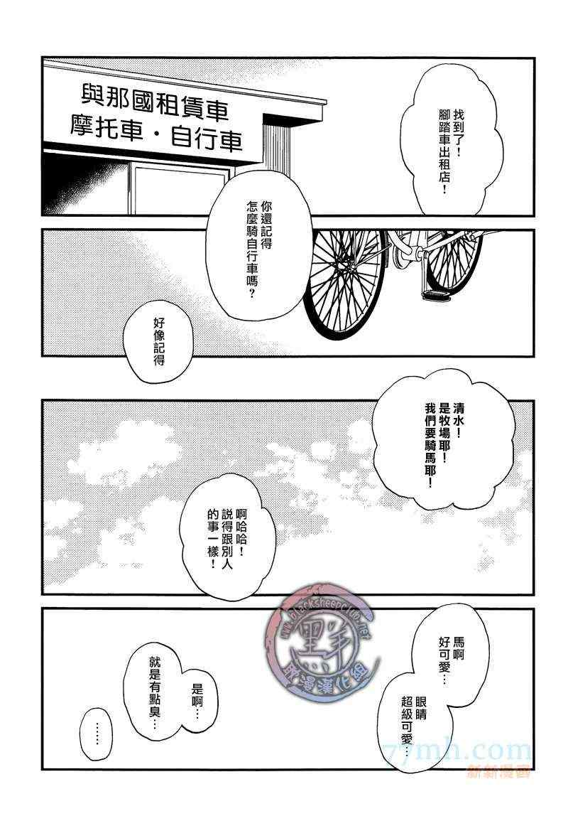 《脚踏车之旅》漫画 前篇