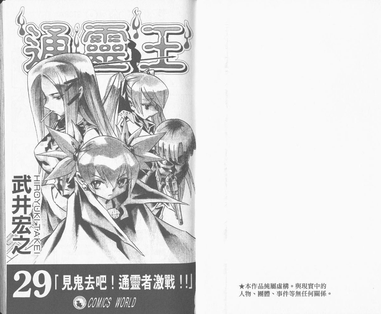 《通灵王》漫画 通灵童子29卷