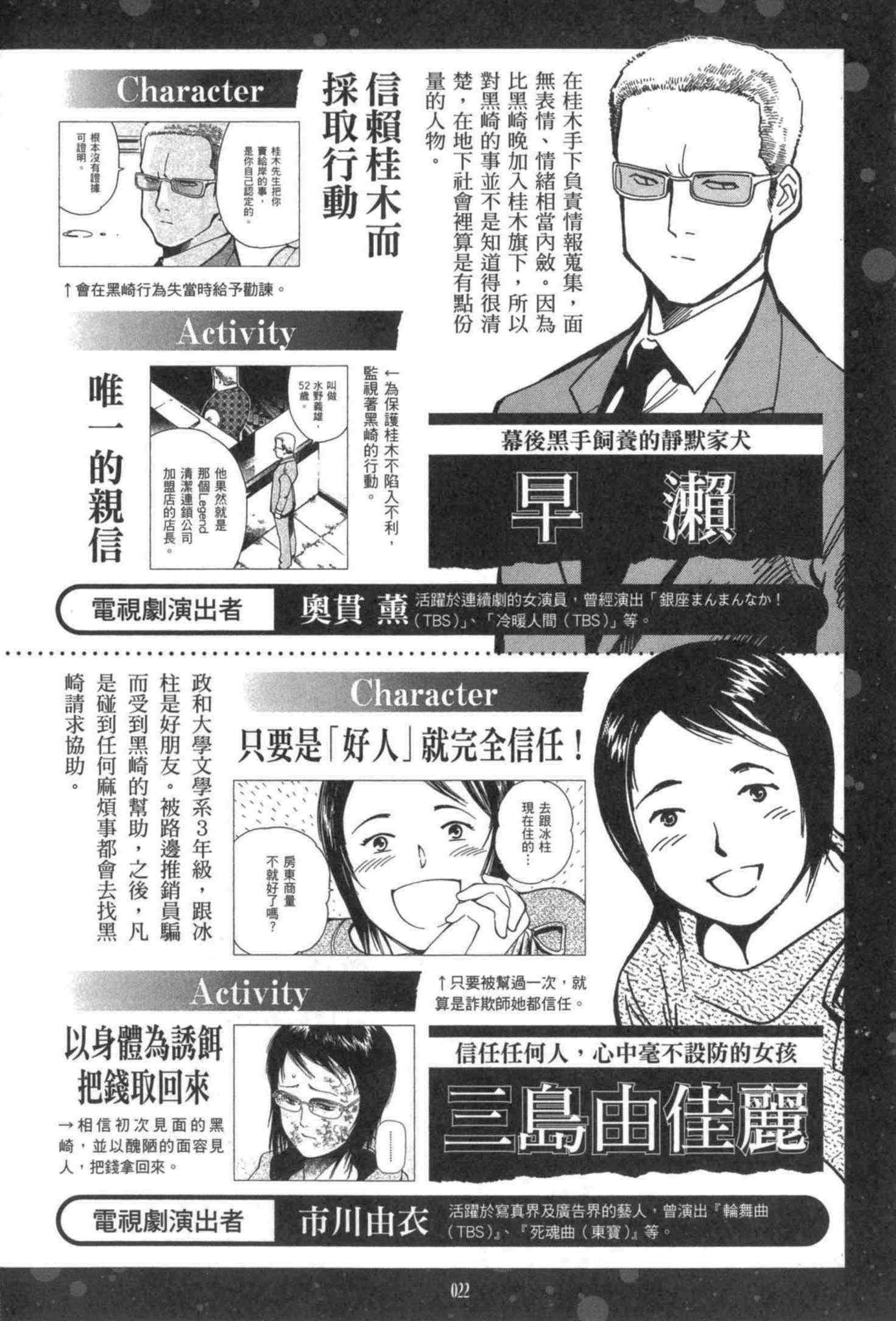 《诈欺猎人》漫画 公式书