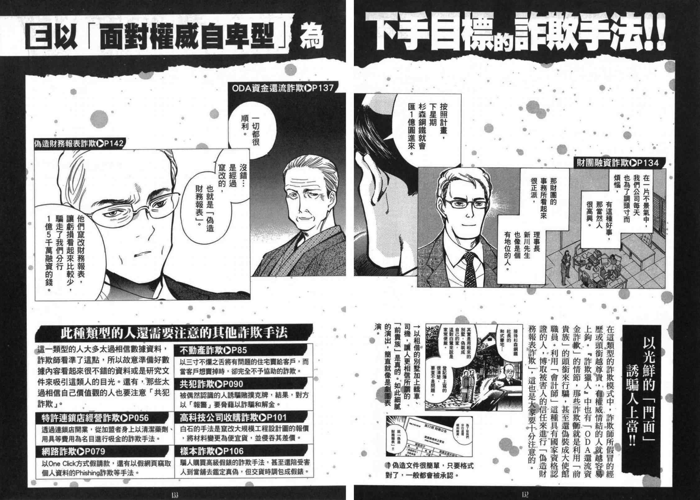 《诈欺猎人》漫画 公式书