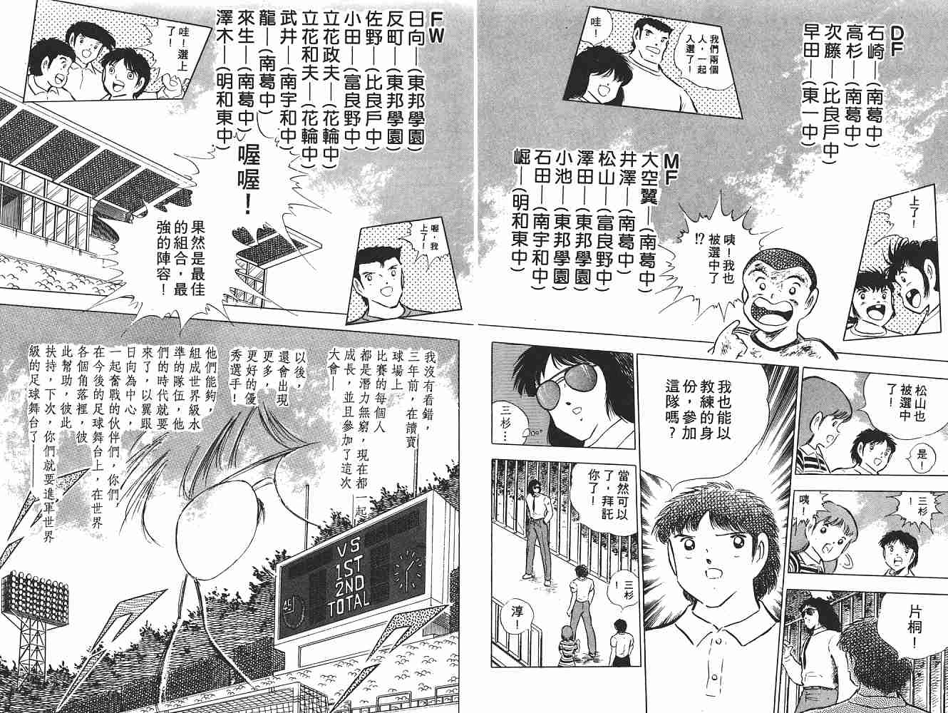 《足球小将》漫画 翼14卷