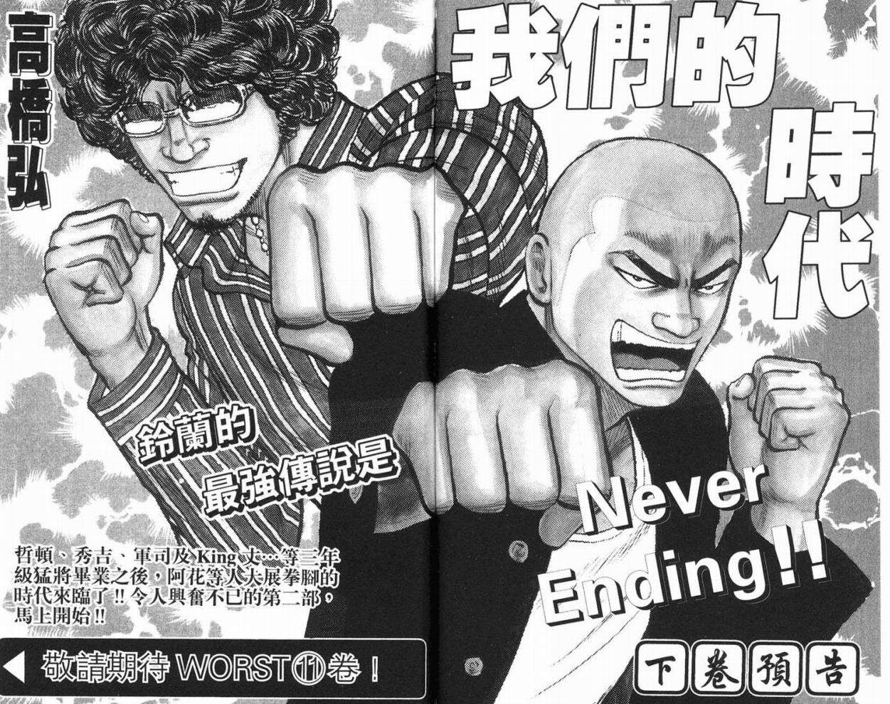 《WORST极恶王》漫画 男儿当只揪10卷