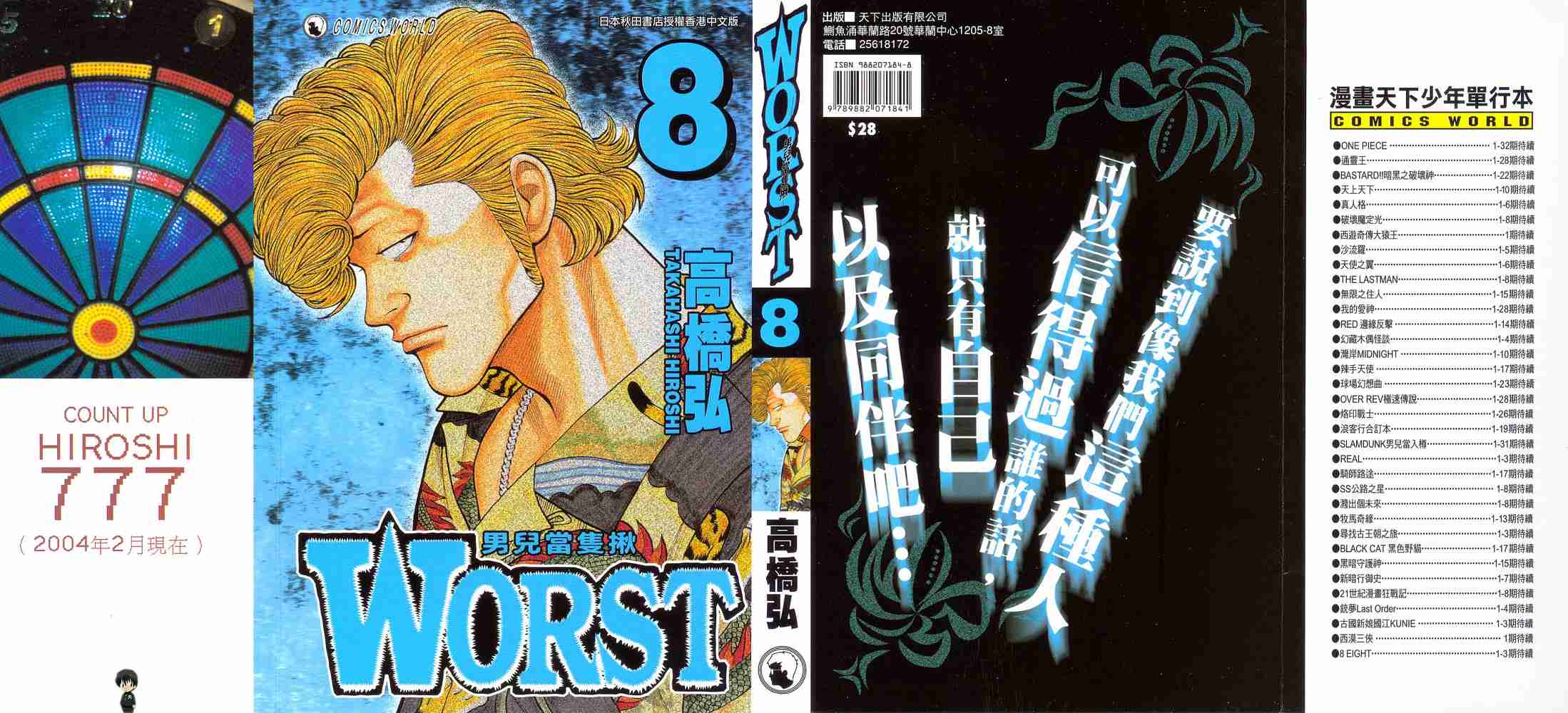 《WORST极恶王》漫画 男儿当只揪08卷