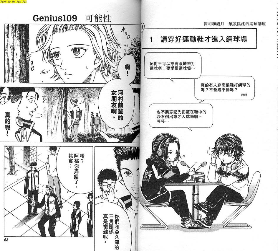 《网球王子》漫画 13卷