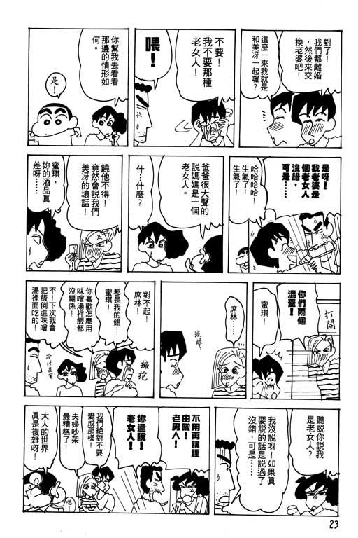 《蜡笔小新》漫画 22卷