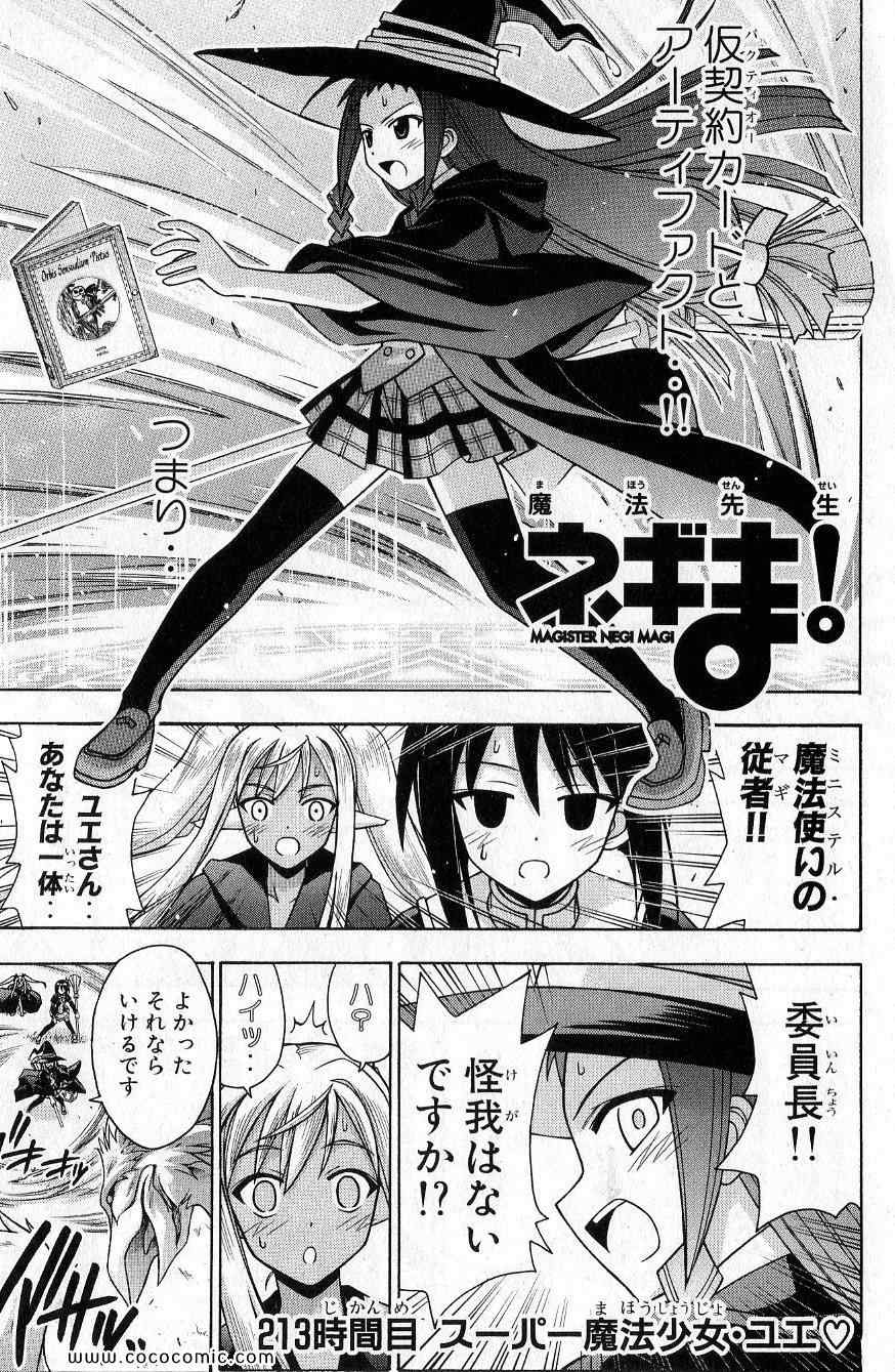 《魔法先生ネギま[日文]》漫画 魔法先生ネギま 23卷