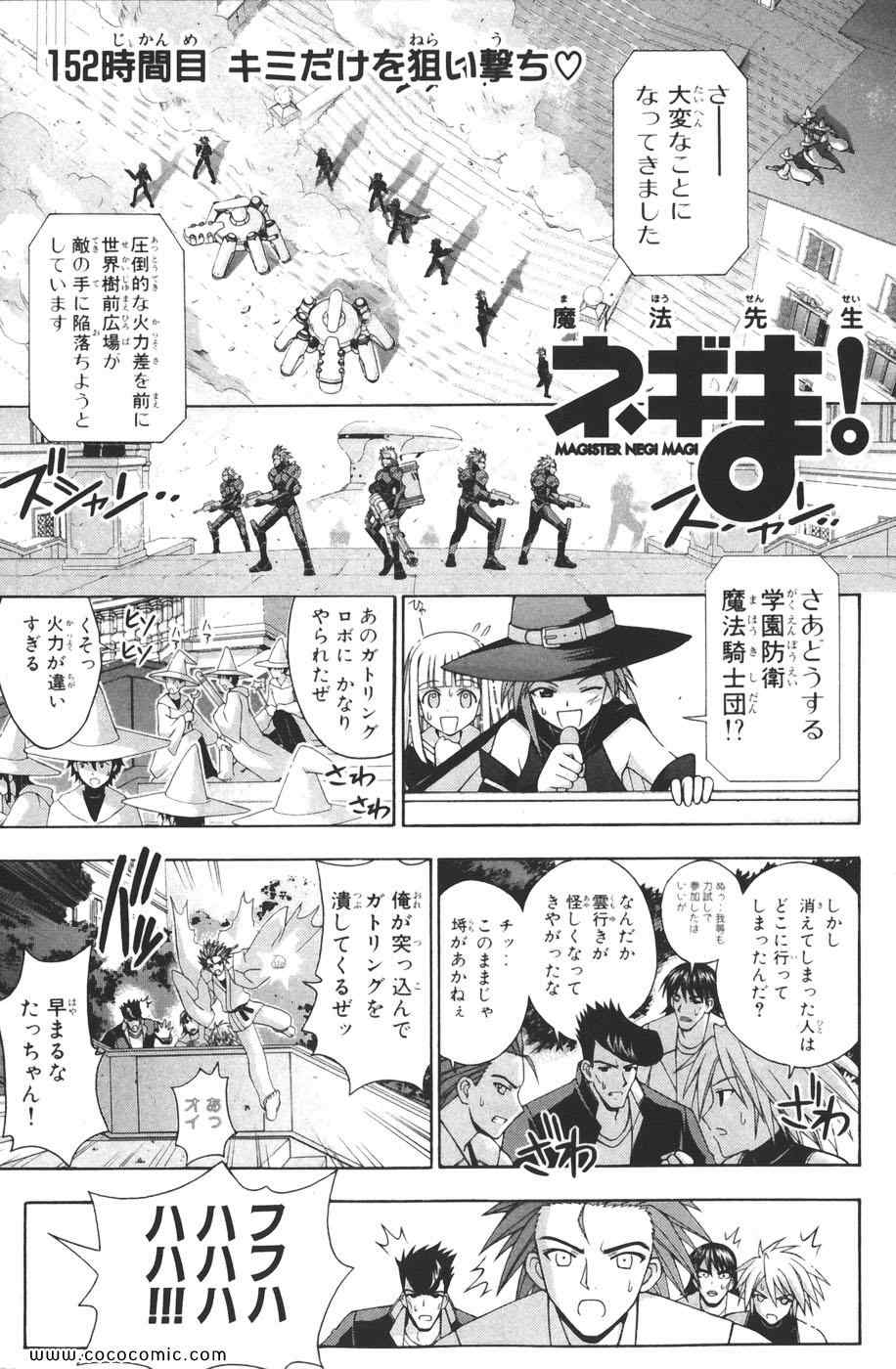 《魔法先生ネギま[日文]》漫画 魔法先生ネギま 17卷