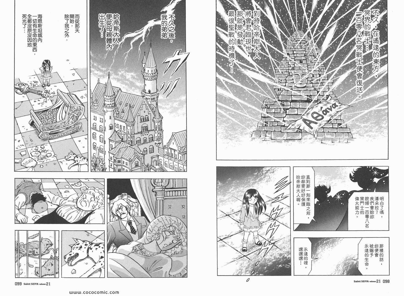 《圣斗士星矢》漫画 21卷