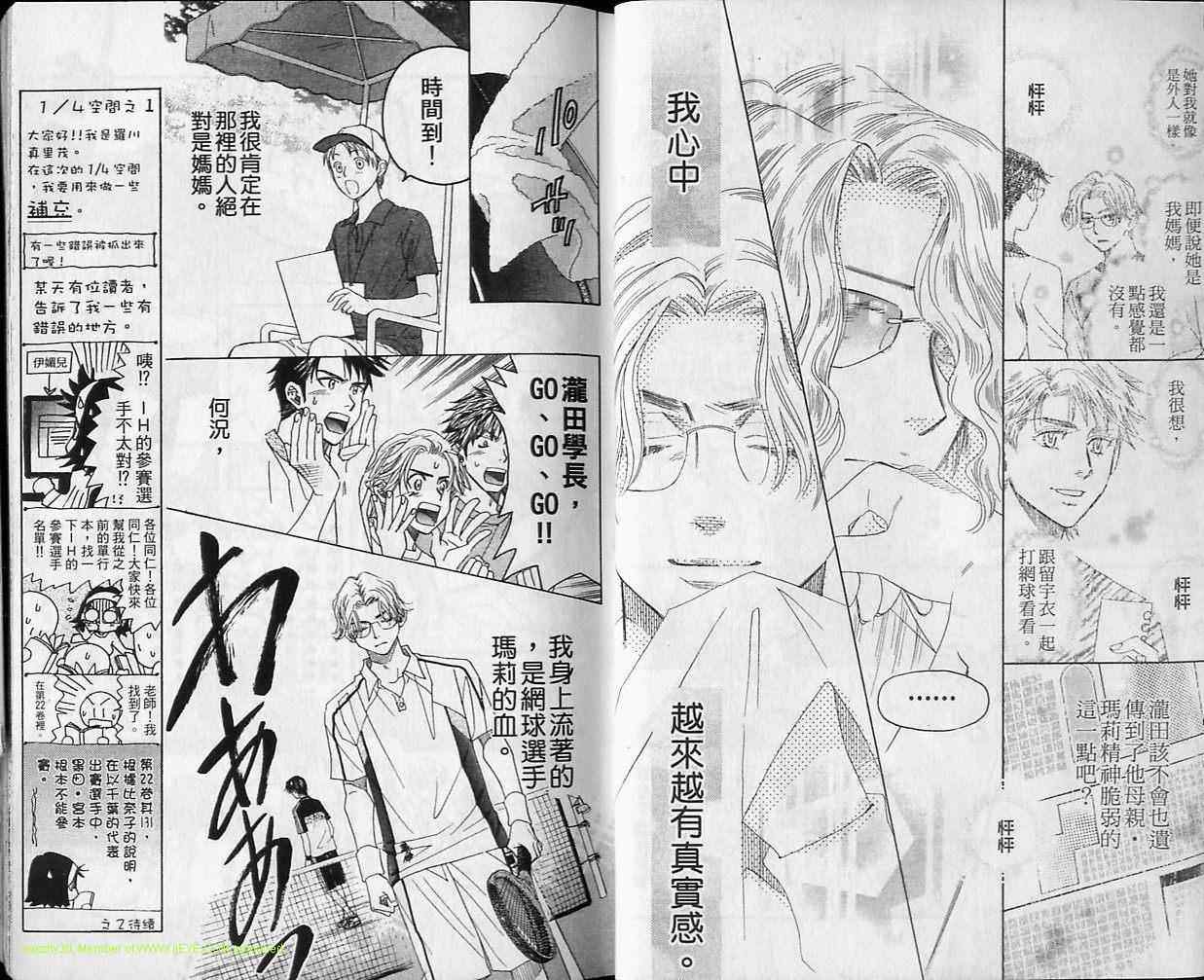 《蓝天下的网球场》漫画 29卷