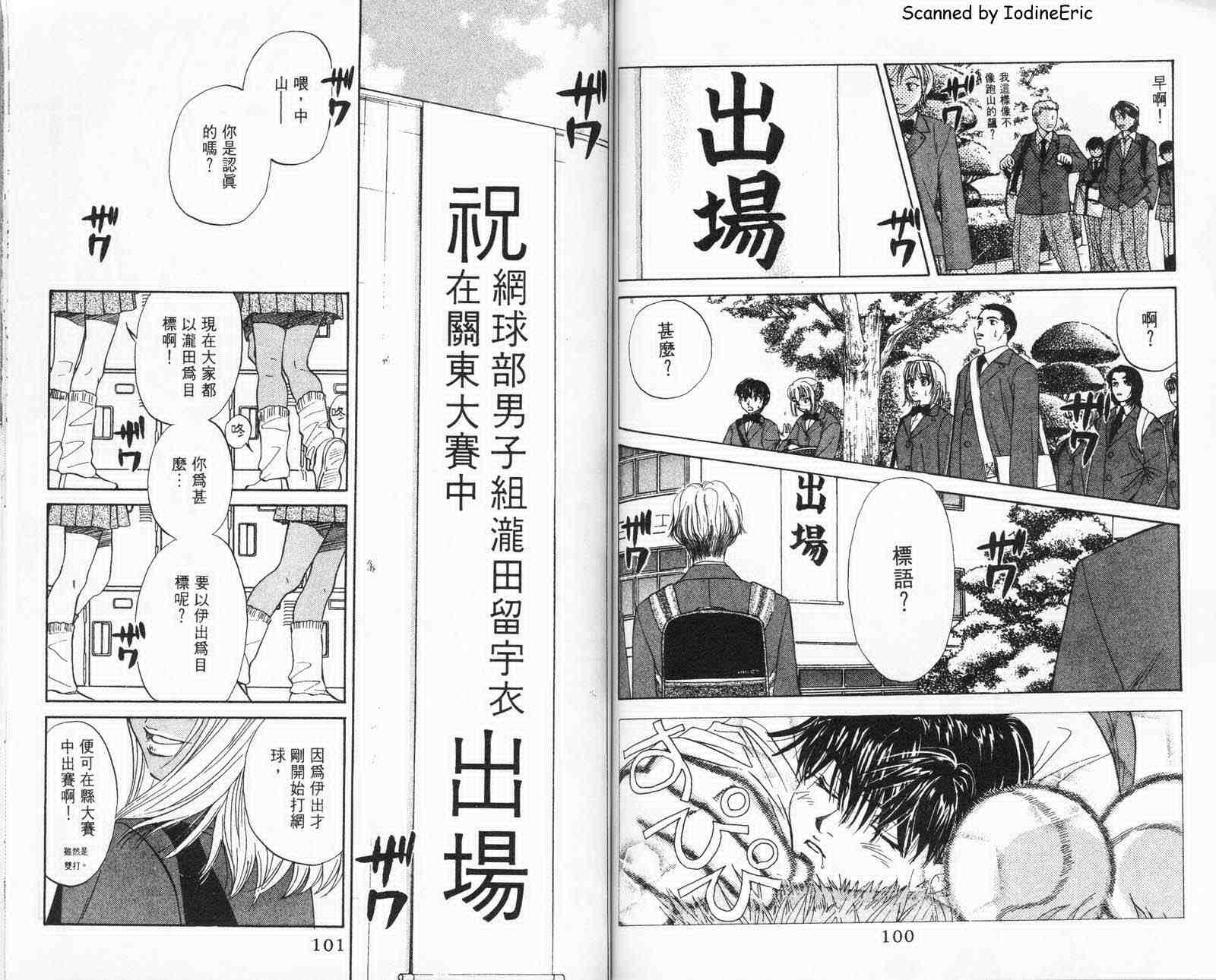 《蓝天下的网球场》漫画 04卷