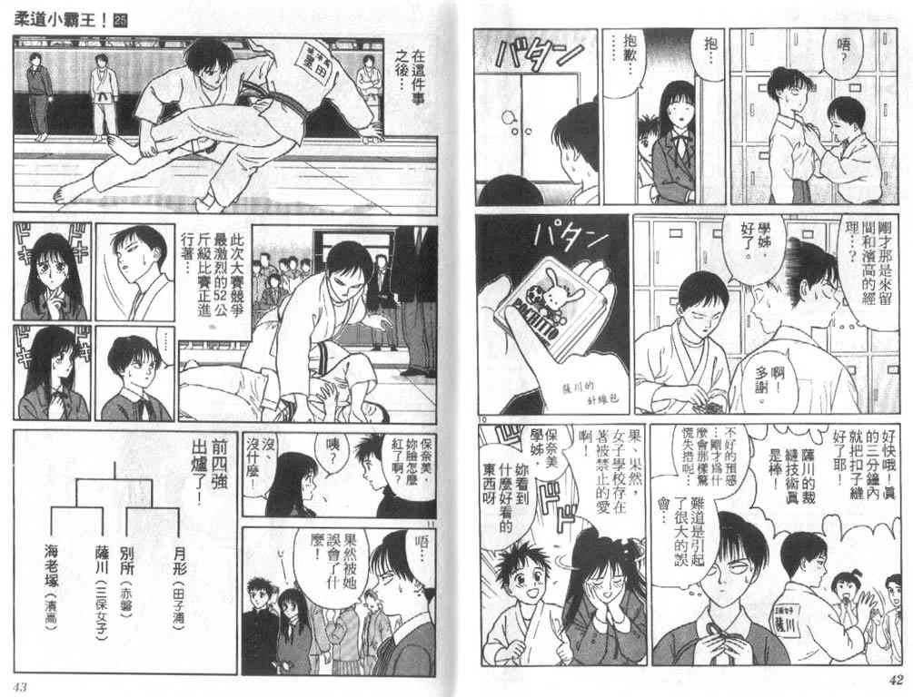 《柔道小霸王》漫画 25卷