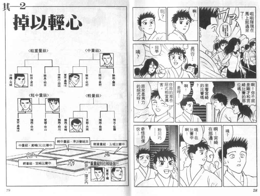 《柔道小霸王》漫画 21卷