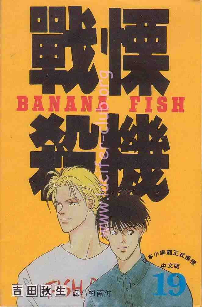 《战栗杀机》漫画 banana fish19卷