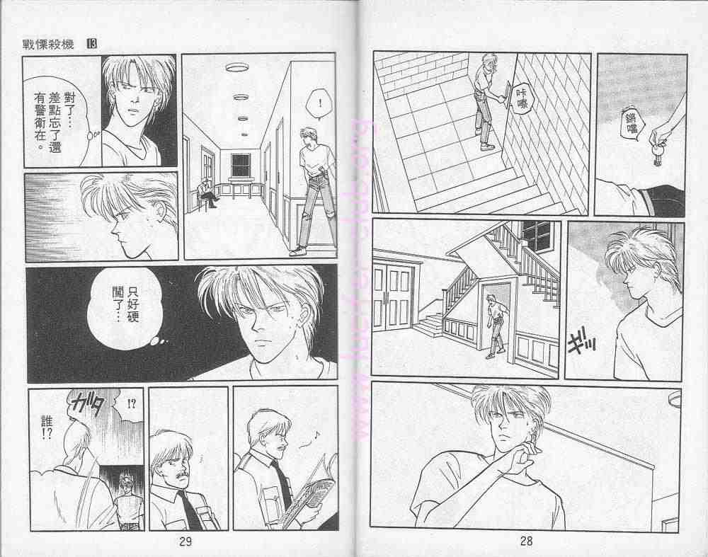 《战栗杀机》漫画 banana fish13卷