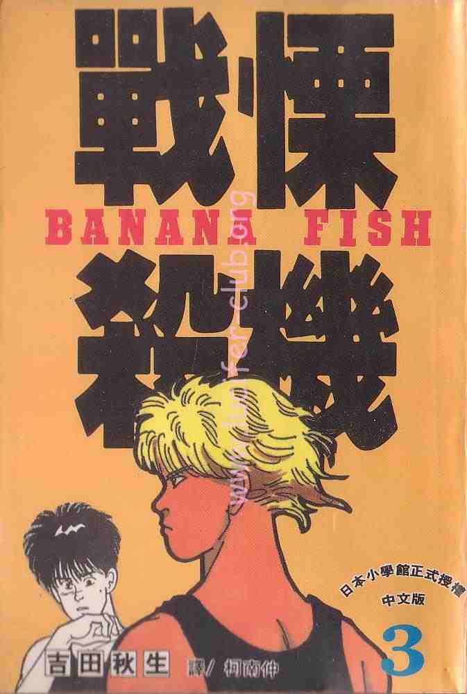 《战栗杀机》漫画 banana fish03卷