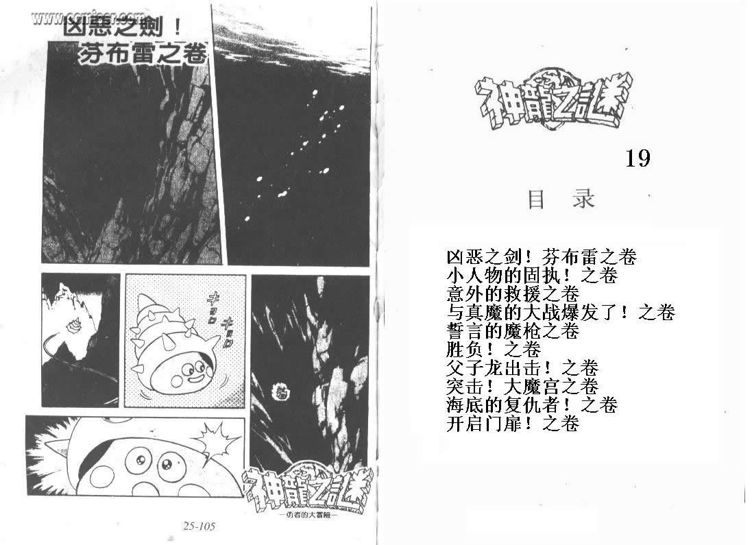 《神龙之谜》漫画 20卷