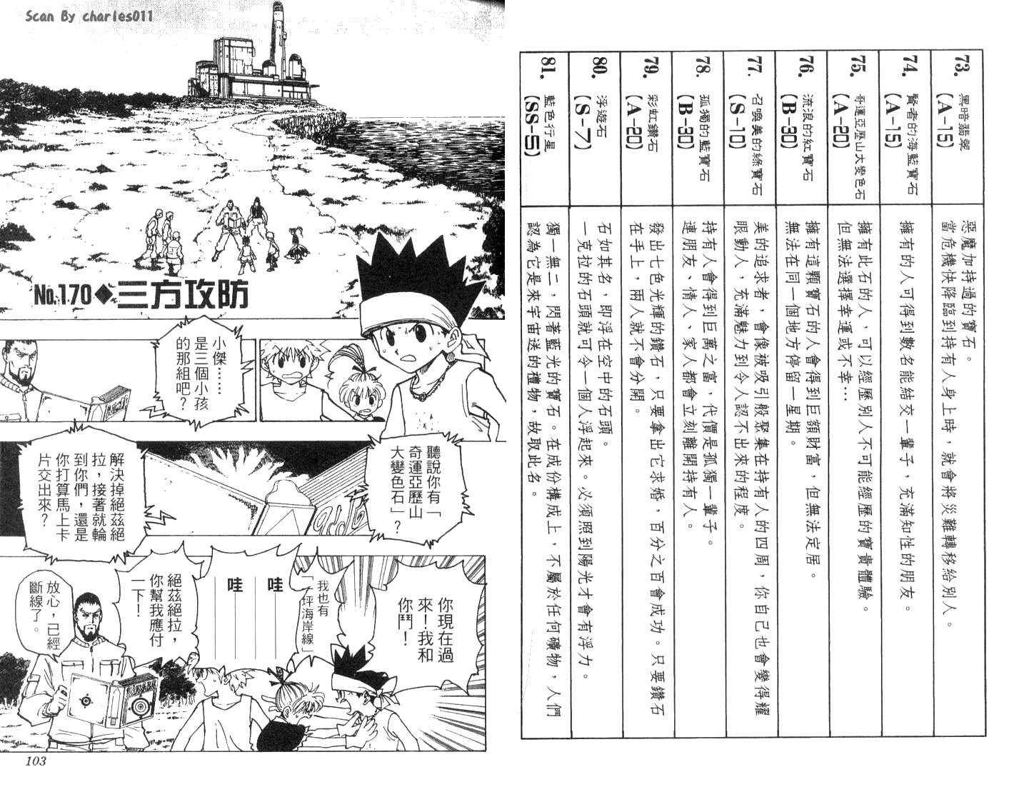 《HunterXHunter 猎人》漫画 猎人17卷