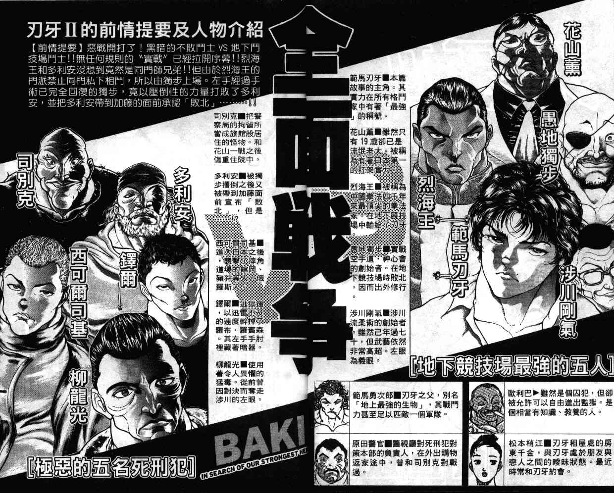 《刃牙II》漫画 刃牙ii10卷