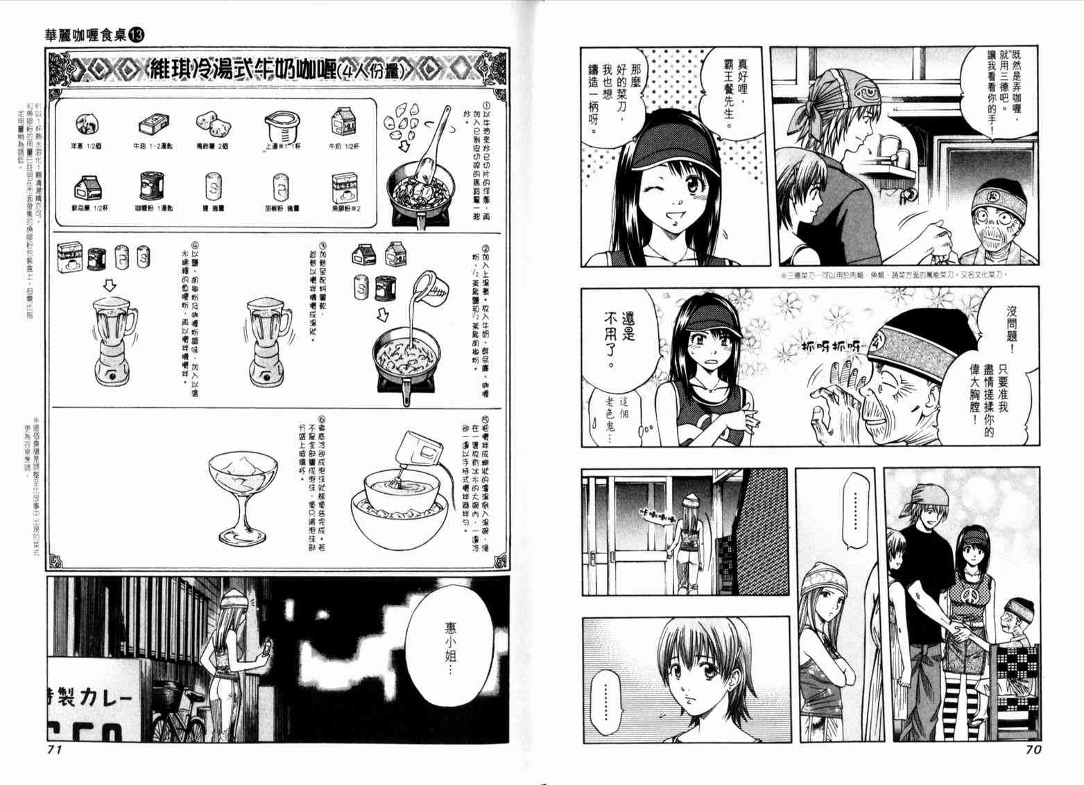 《华丽咖喱食桌》漫画 13卷