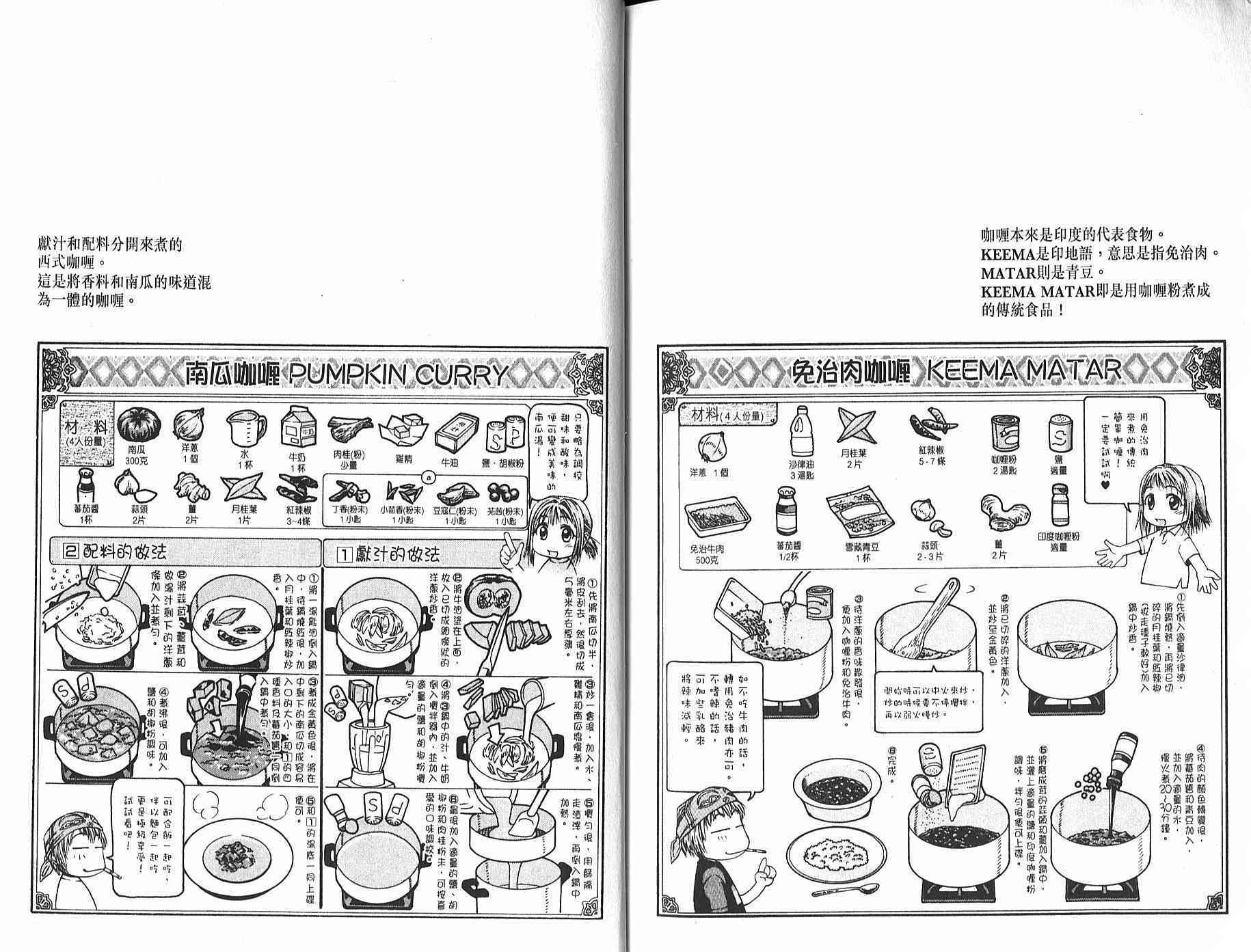 《华丽咖喱食桌》漫画 01卷