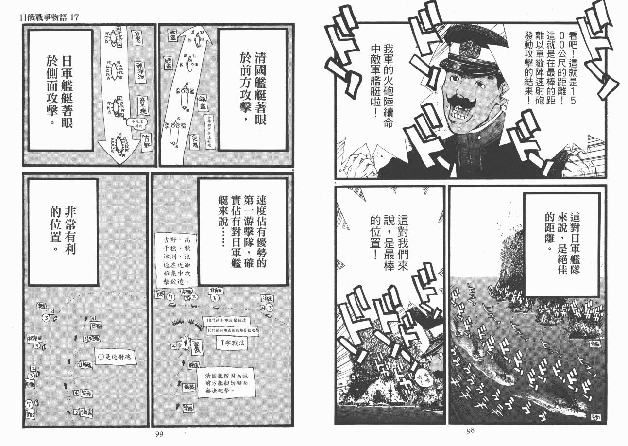 《日俄战争物语》漫画 17卷