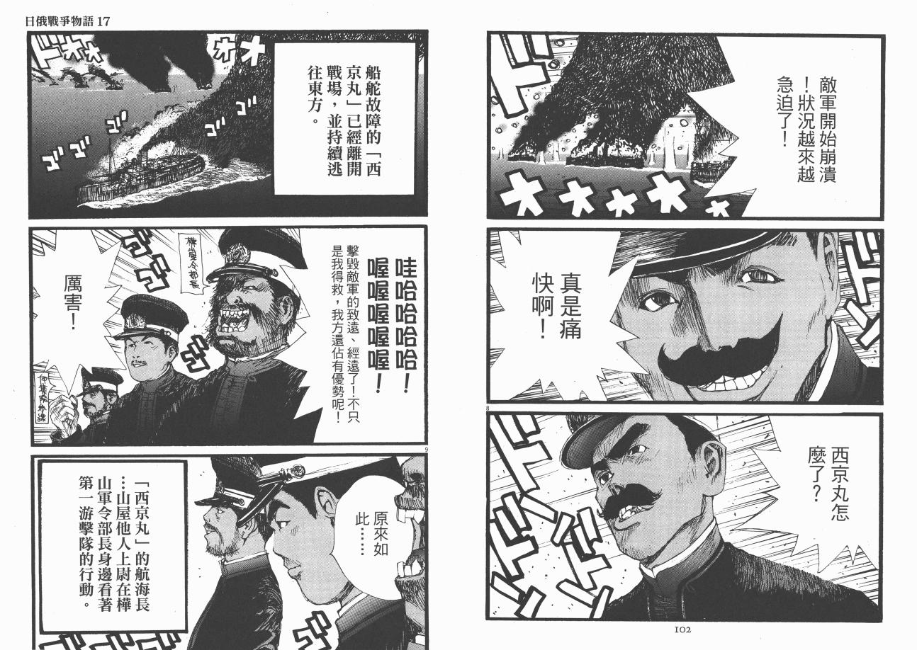 《日俄战争物语》漫画 17卷