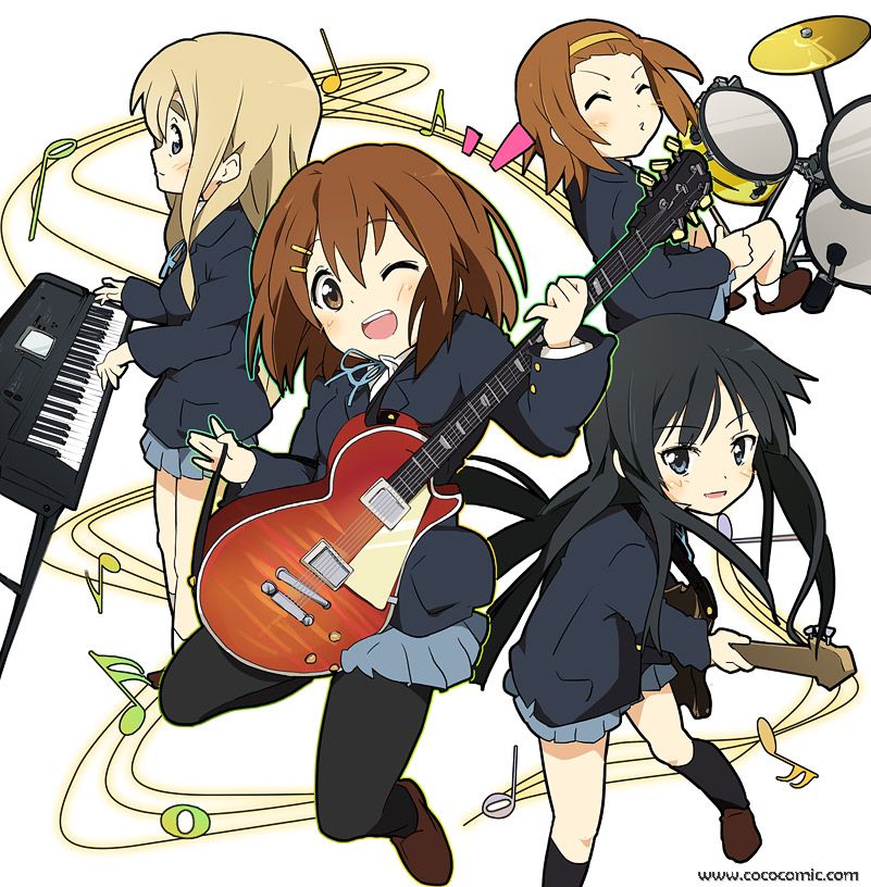 《K-ON!》漫画 秋山澪系列图集