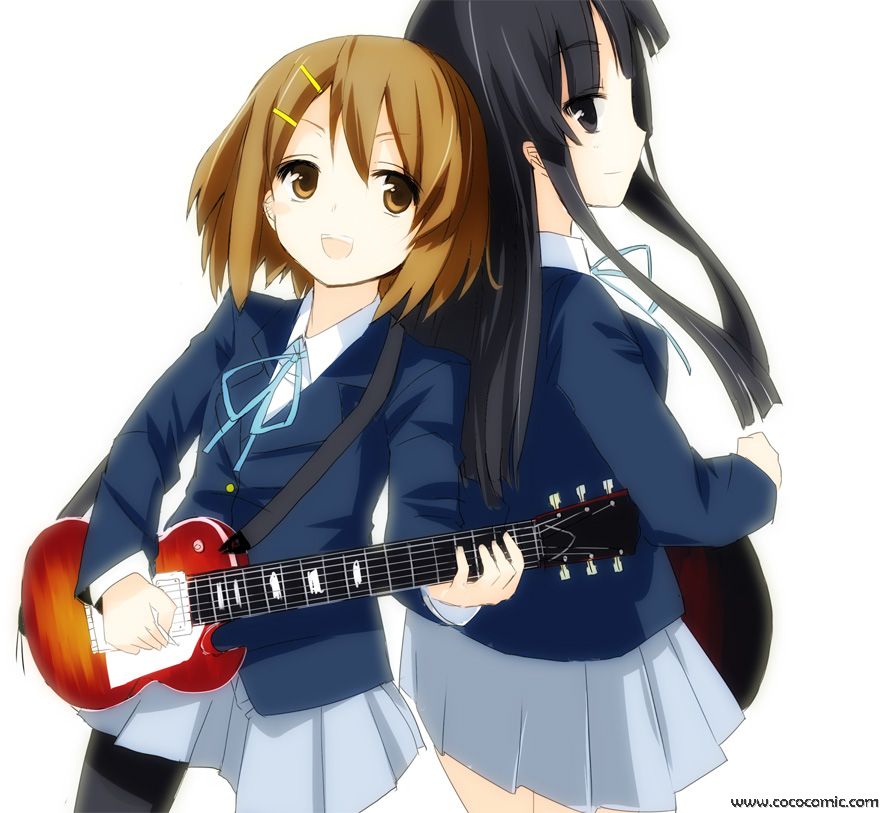 《K-ON!》漫画 秋山澪系列图集