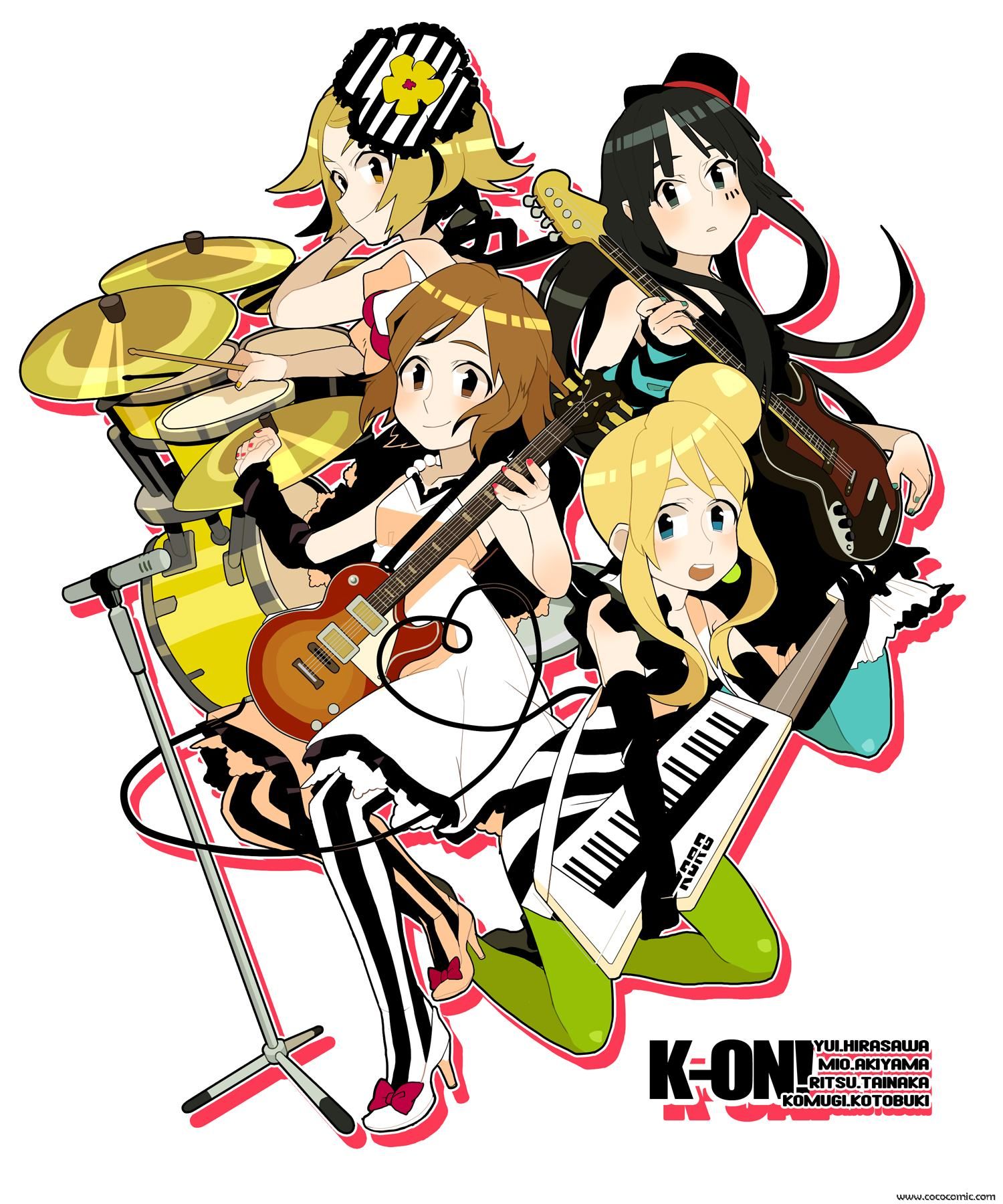 《K-ON!》漫画 秋山澪系列图集