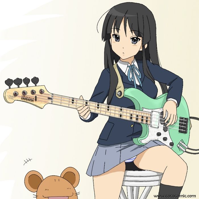 《K-ON!》漫画 秋山澪系列图集