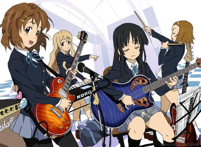 《K-ON!》漫画 秋山澪系列图集