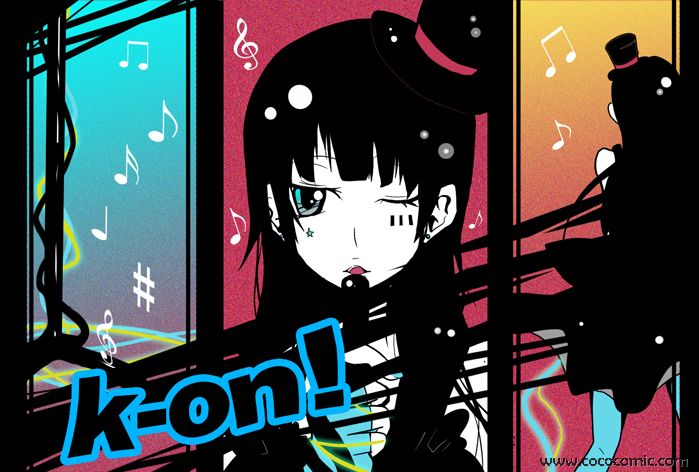 《K-ON!》漫画 秋山澪系列图集