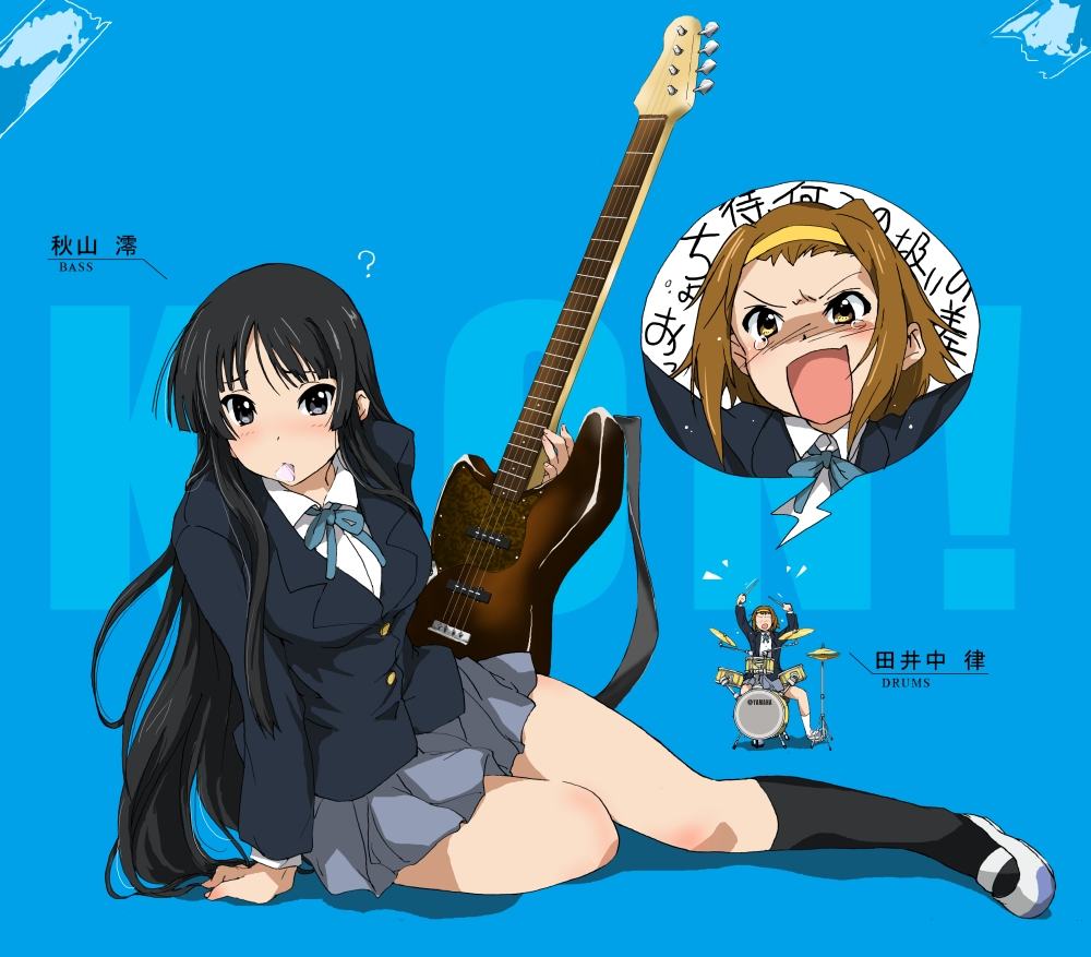 《K-ON!》漫画 秋山澪系列图集