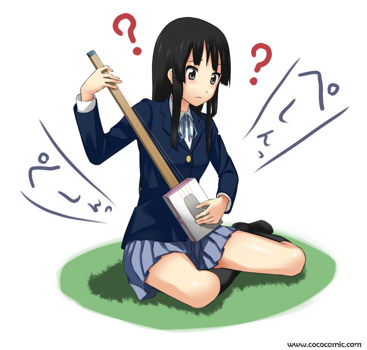 《K-ON!》漫画 秋山澪系列图集