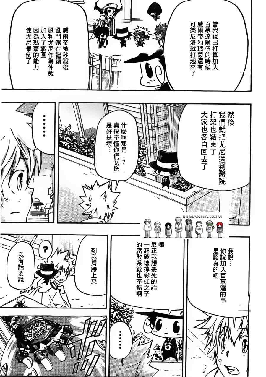 《家庭教师》漫画 390集