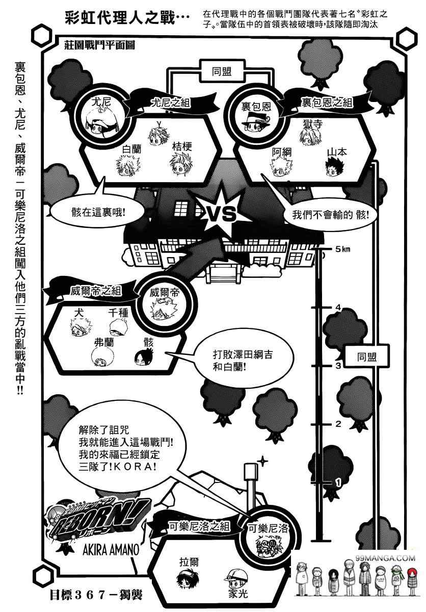 《家庭教师》漫画 367集