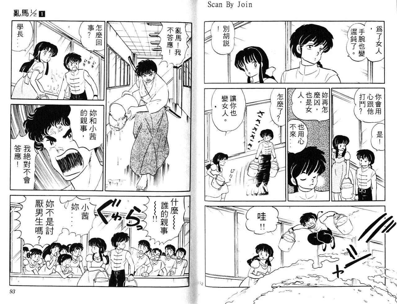 《乱马1/2》漫画 01卷