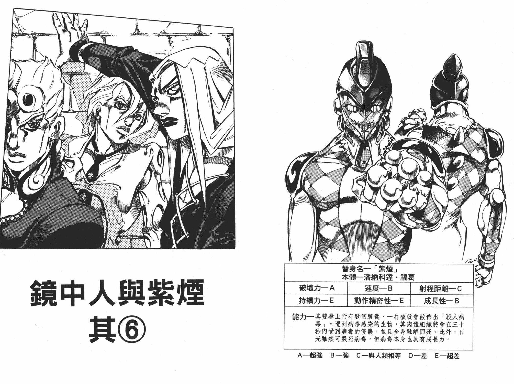 《JOJO奇妙冒险》漫画 52卷