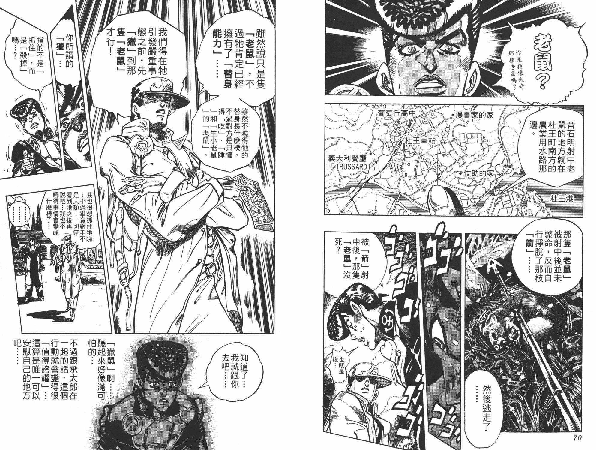 《JOJO奇妙冒险》漫画 35卷