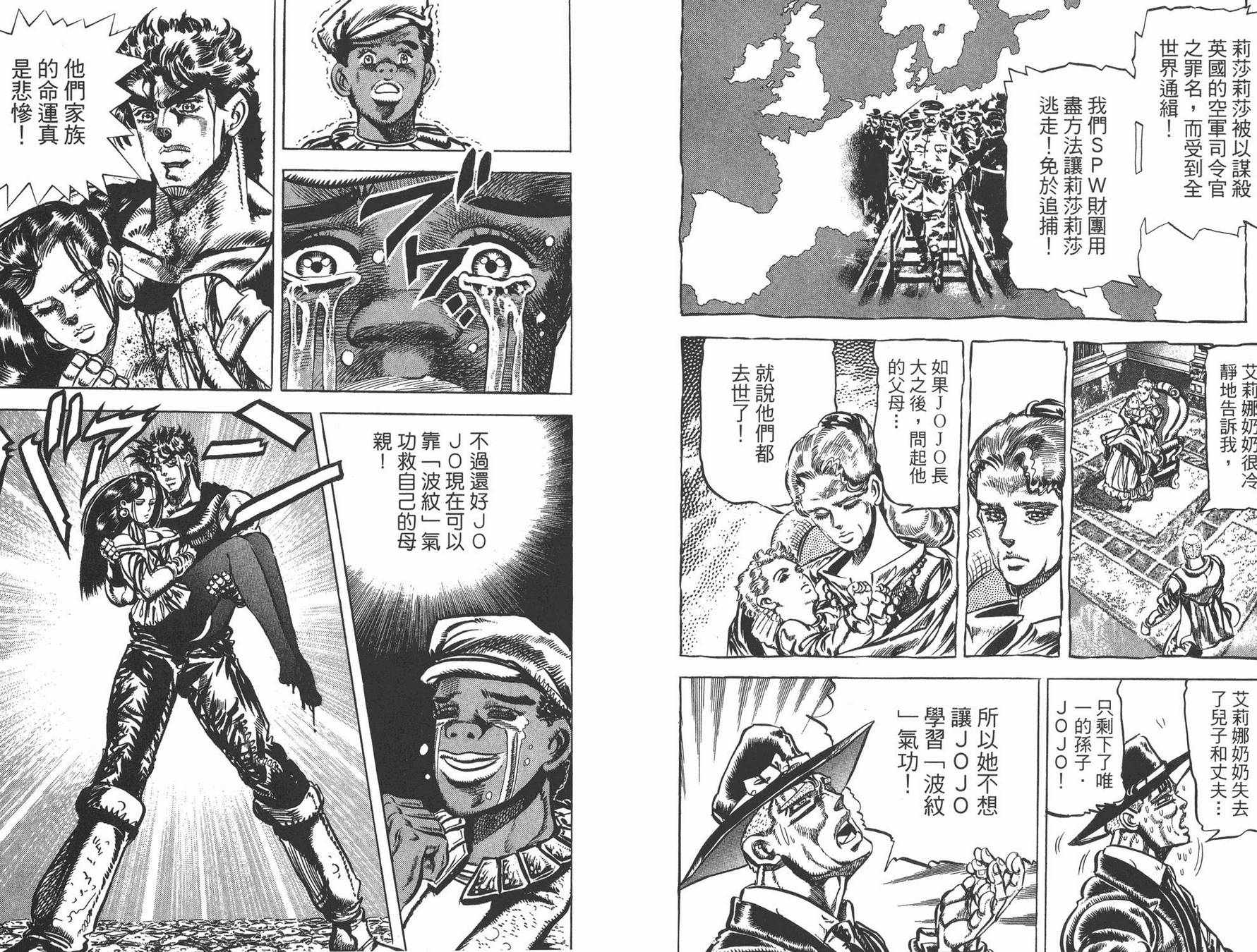 《JOJO奇妙冒险》漫画 12卷