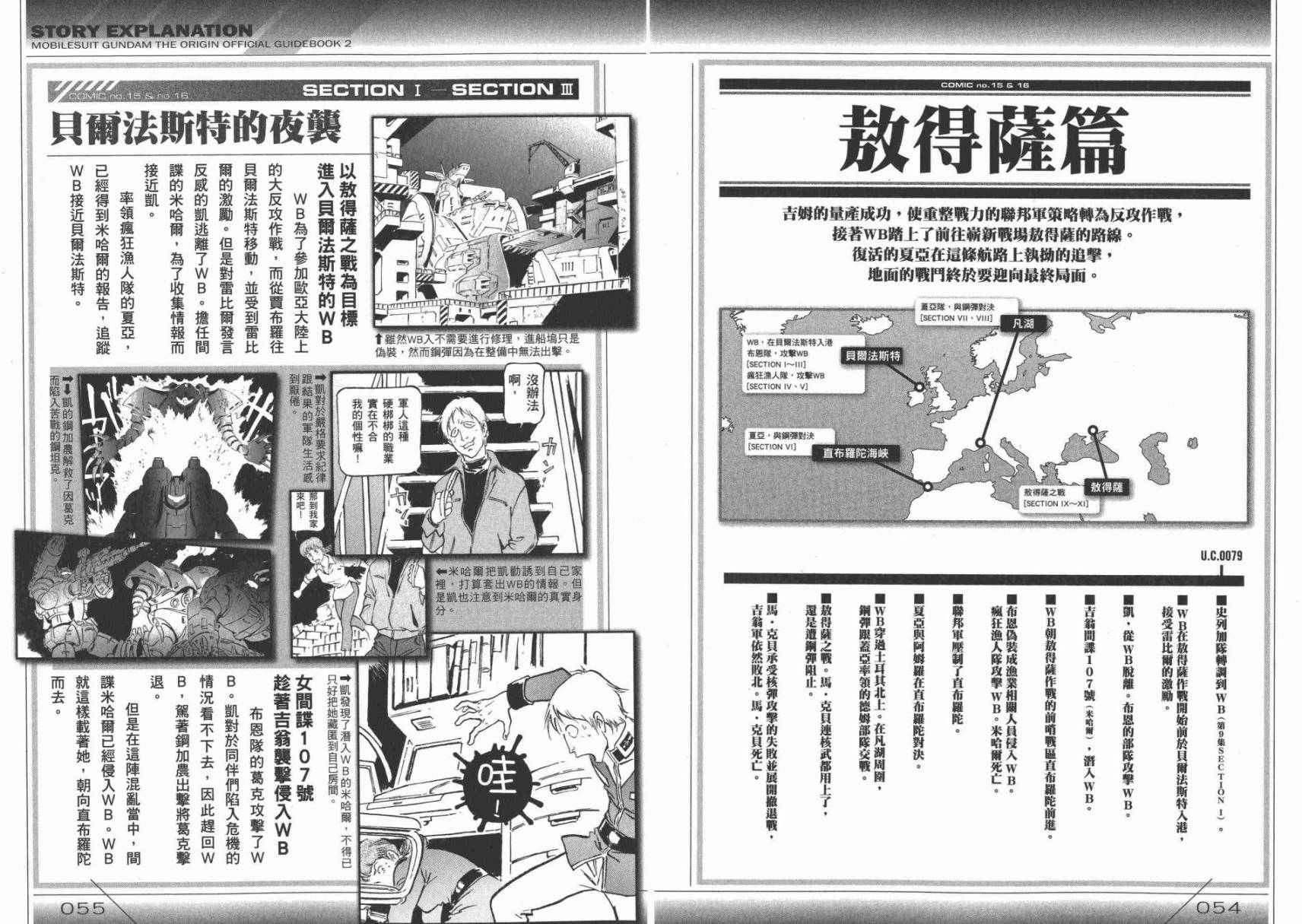 《机动战士高达THE ORIGIN》漫画 GUIDE BOOK 2