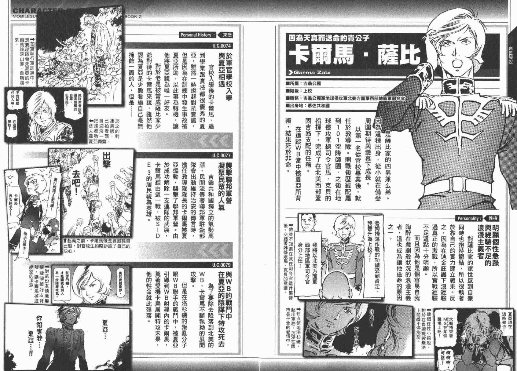 《机动战士高达THE ORIGIN》漫画 GUIDE BOOK 2