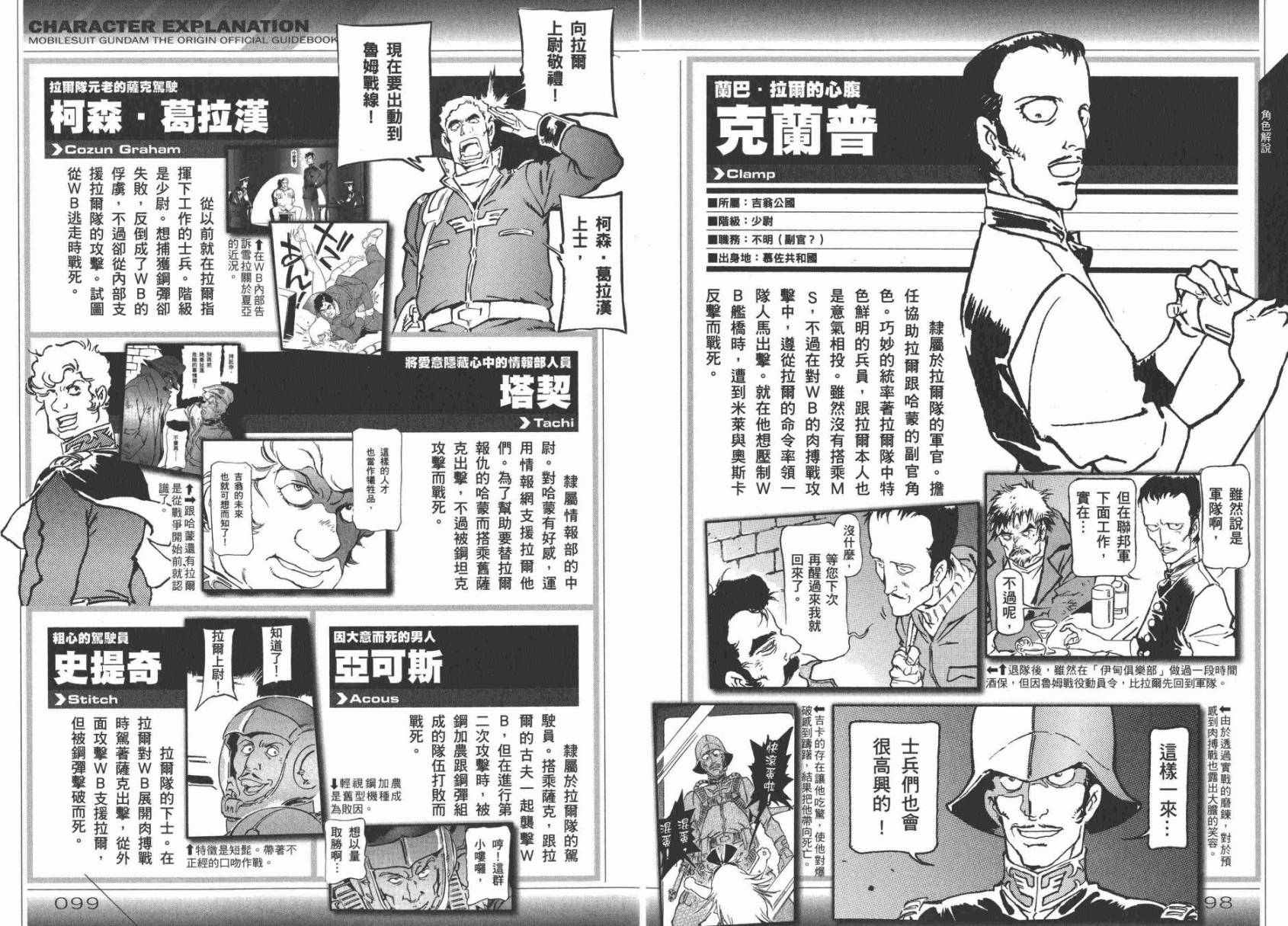 《机动战士高达THE ORIGIN》漫画 GUIDE BOOK 2