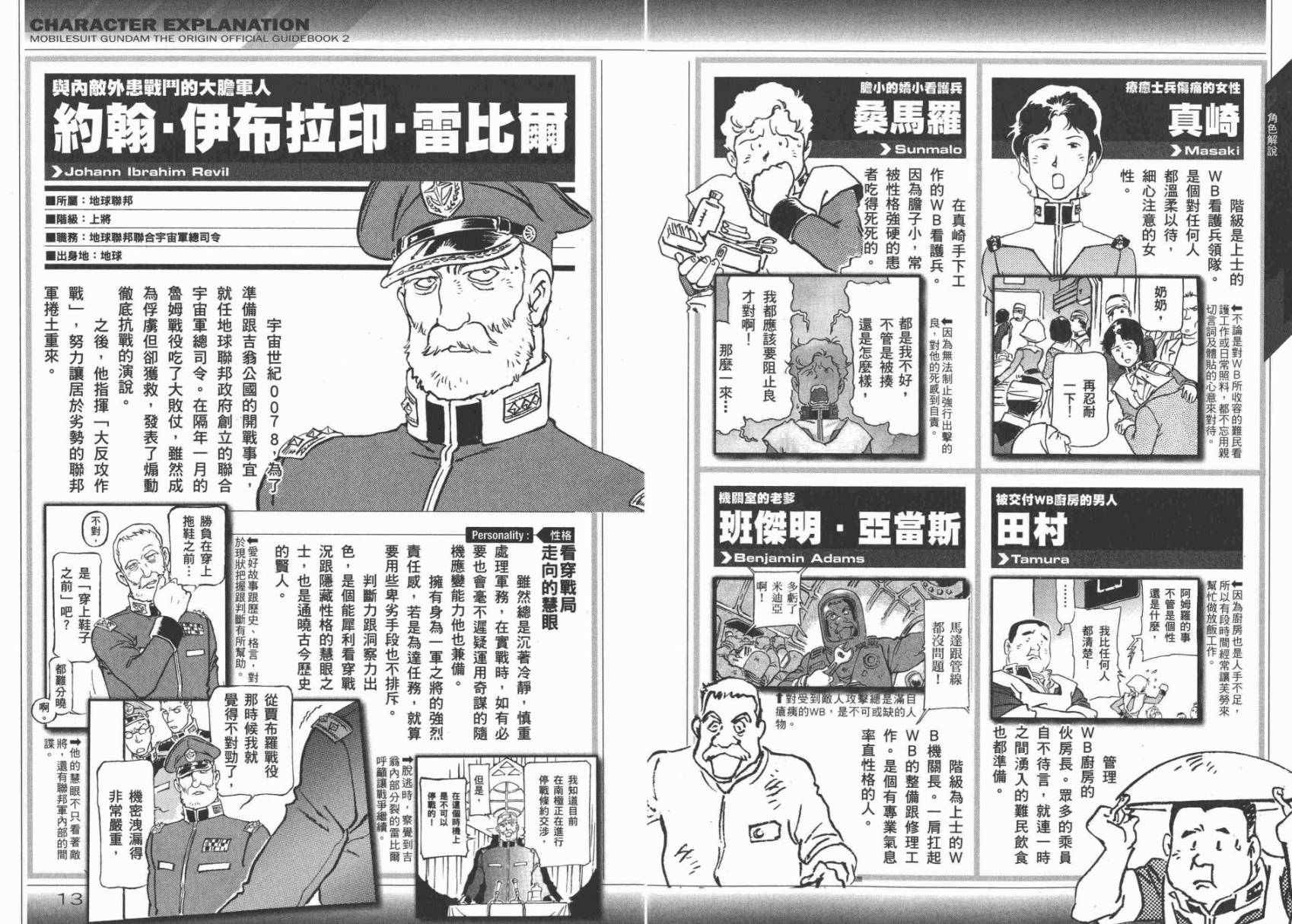 《机动战士高达THE ORIGIN》漫画 GUIDE BOOK 2