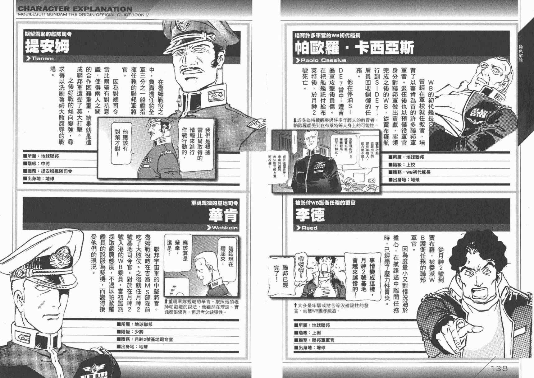 《机动战士高达THE ORIGIN》漫画 GUIDE BOOK 2