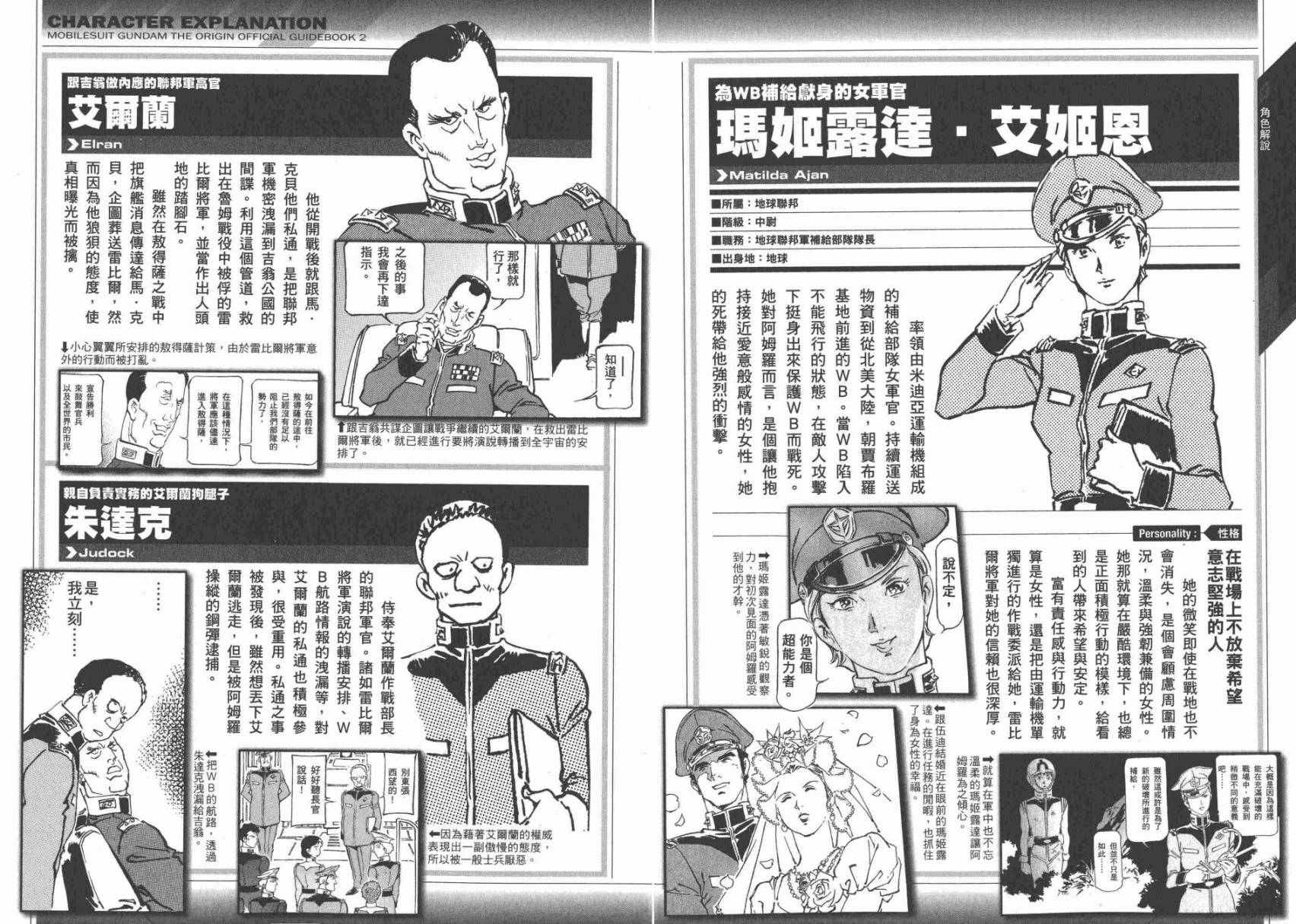 《机动战士高达THE ORIGIN》漫画 GUIDE BOOK 2